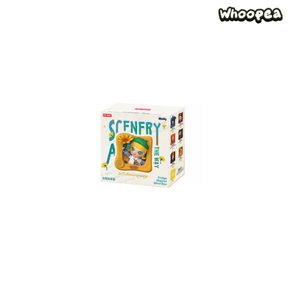 POP MART MOLLY 20th Anniversary Scenery Along the Way Series Fridge Magnet Blind Box