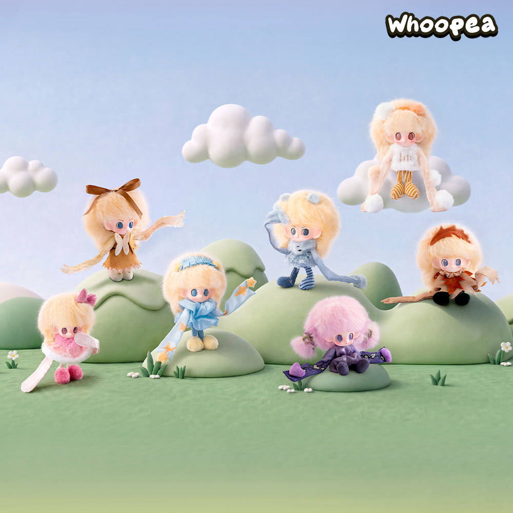 Fluffy Lili Embrace a Corner of The World Series Plush Pendant Blind Box