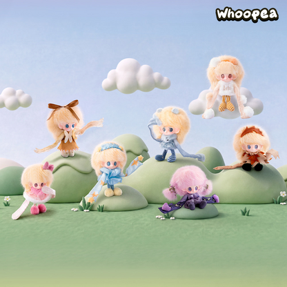 Fluffy Lili Embrace a Corner of The World Series Plush Pendant Blind Box