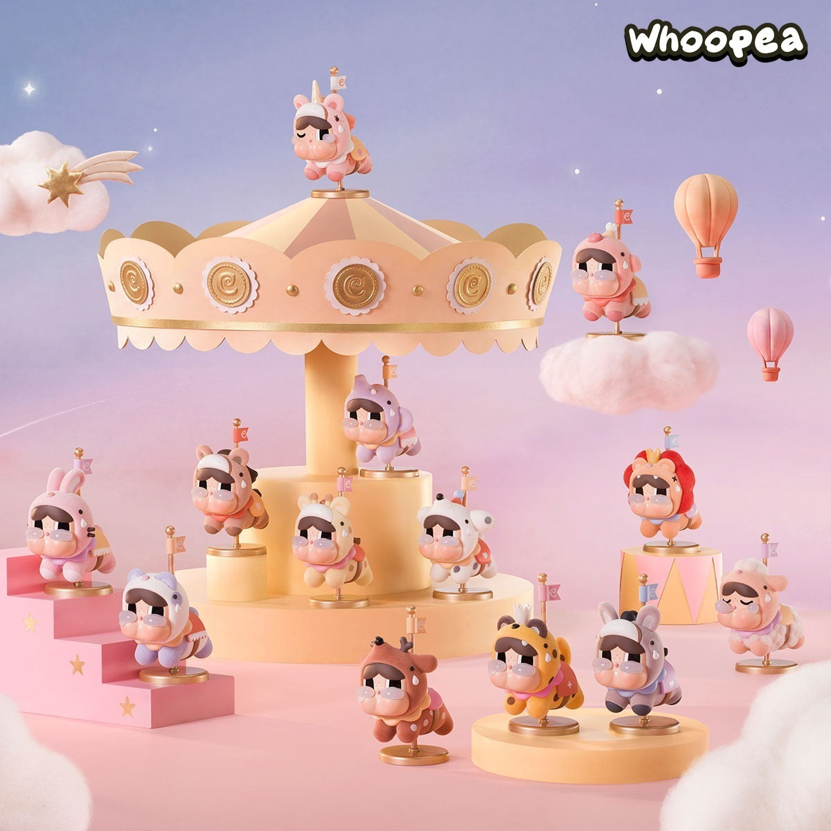 POP MART CRYBABY Crying Round n Round Series Figures Blind Box (PRE-ORDER)