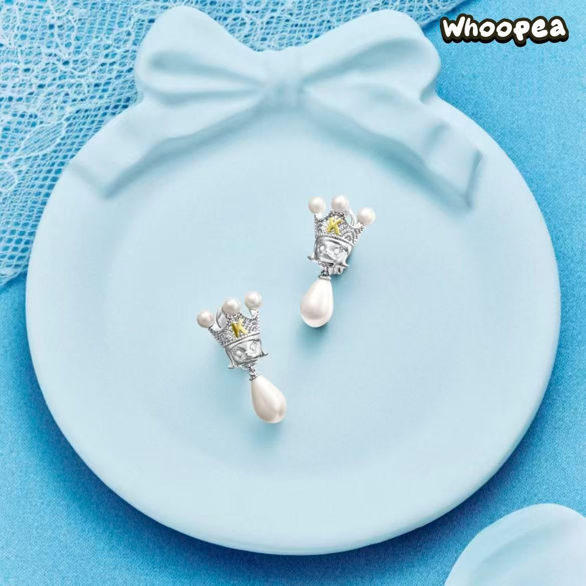 POPOP Jewelry Royal Molly Series Lace Series Original Princess Ear Clip