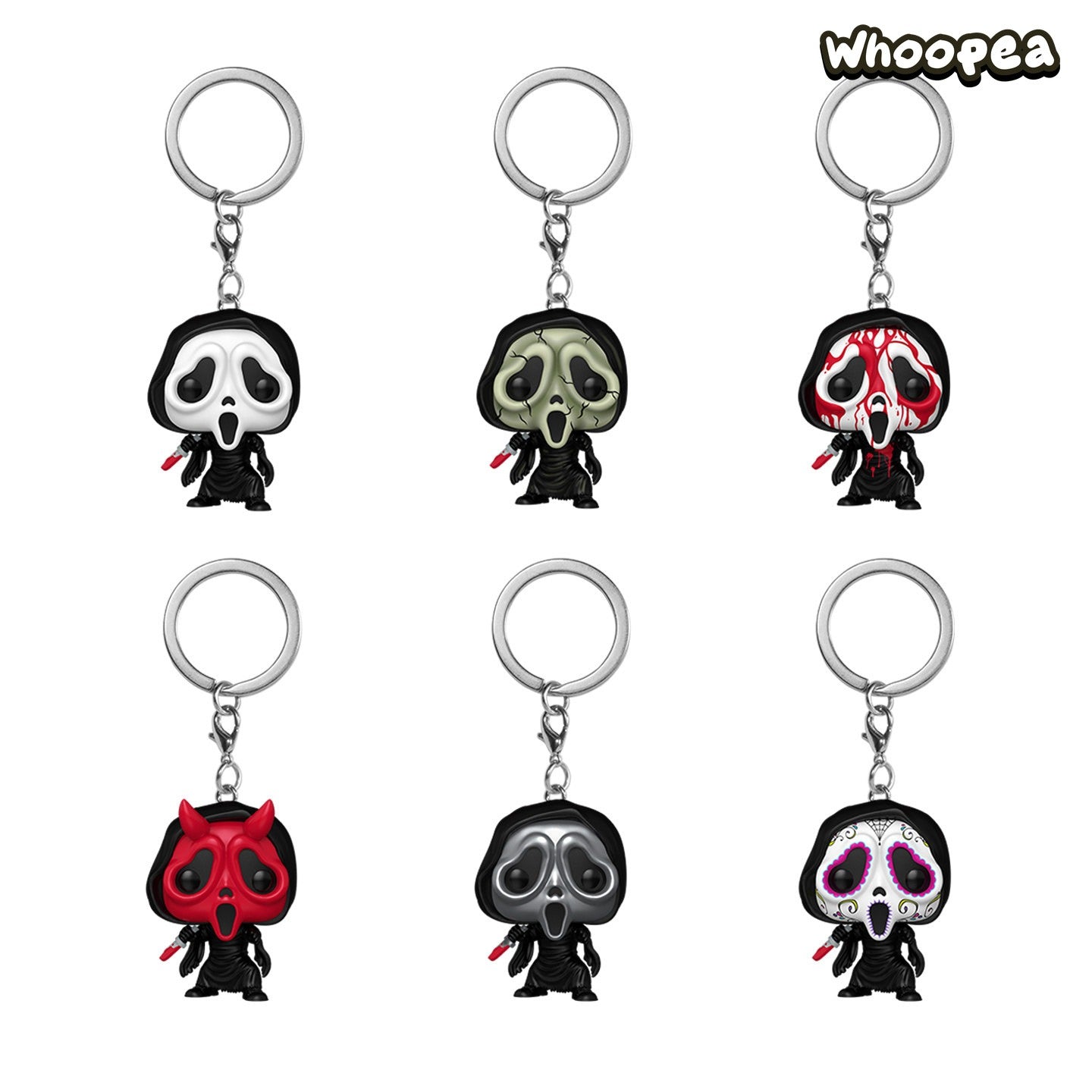Ghost Face Series Keychain Blind Box
