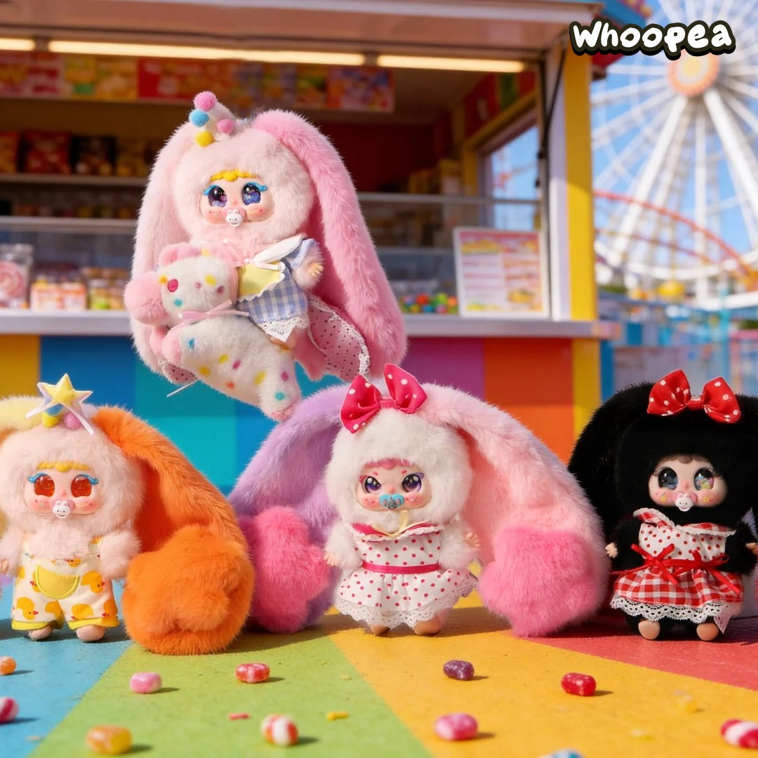 Jiimo Rolling Carnival Series 80% Plush Blind Box – WHOOPEA