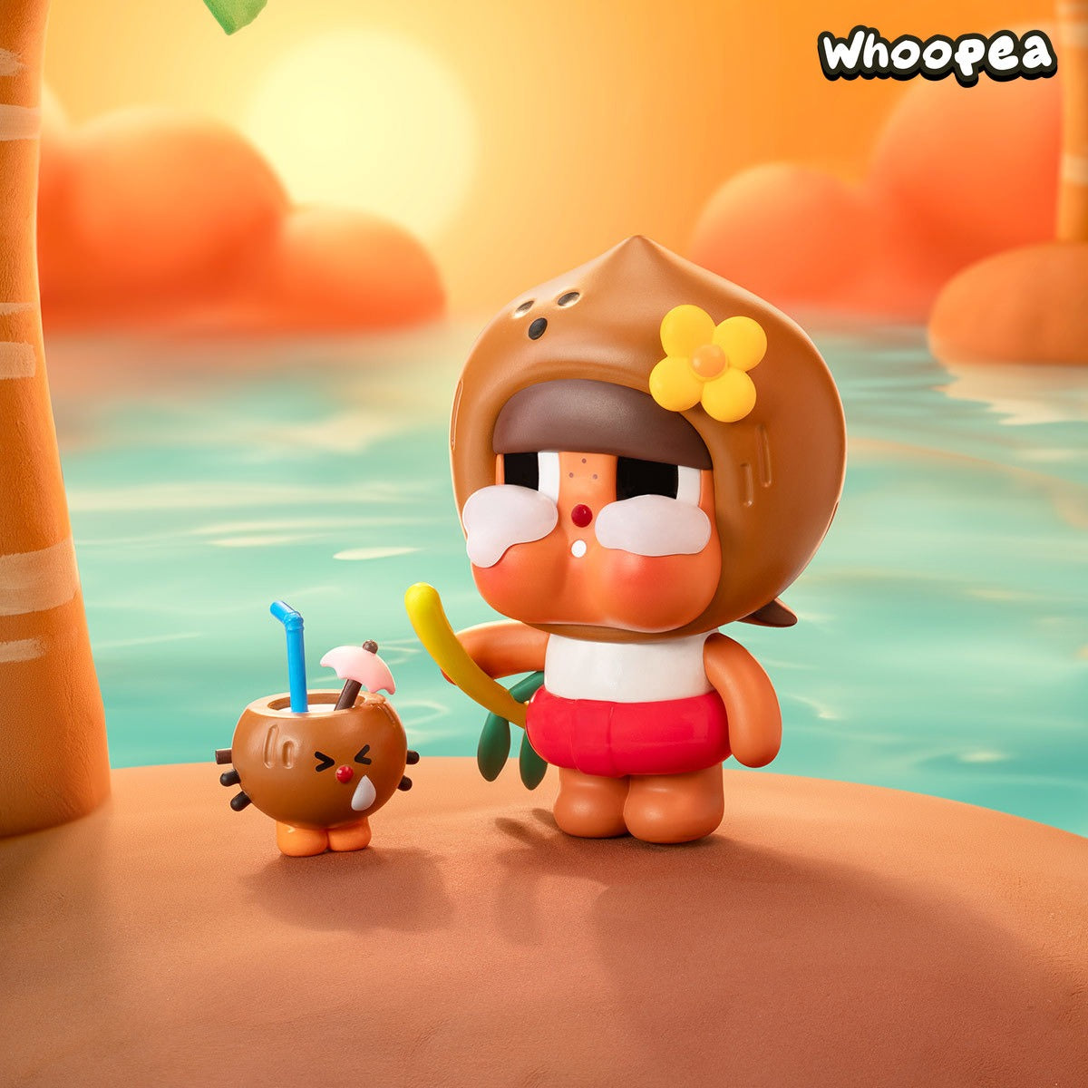 Crybaby Coconut Figure