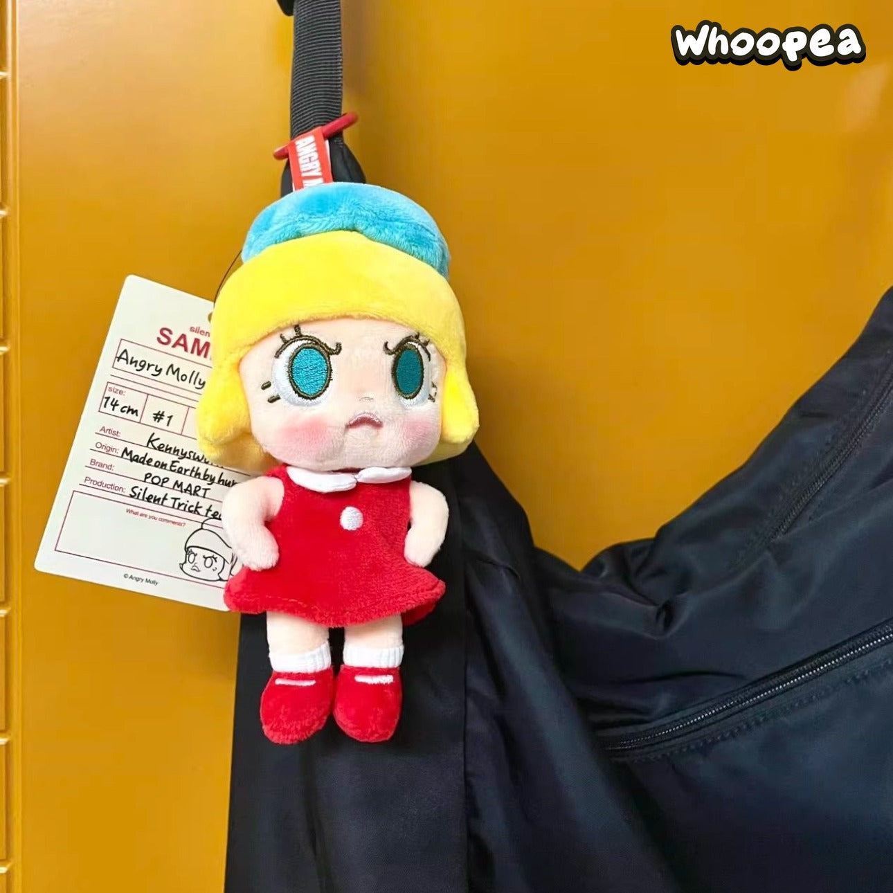 POPMART Angry MOLLY 2025 PTS Exhibition Limited Edition Vinyl