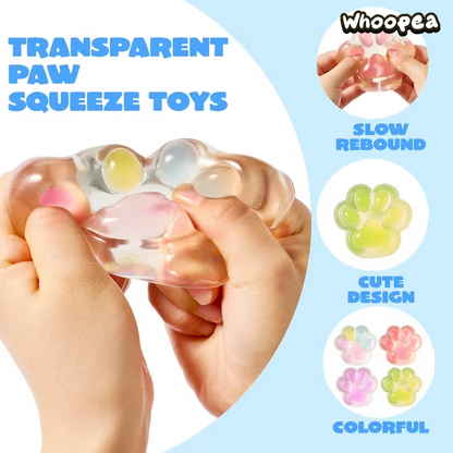 Crystal Cat Paw Taba Squishy - Sensory Fidget Toy