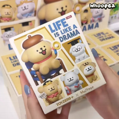 Maltese Life Is Like A Drama Series Figure Blind Box