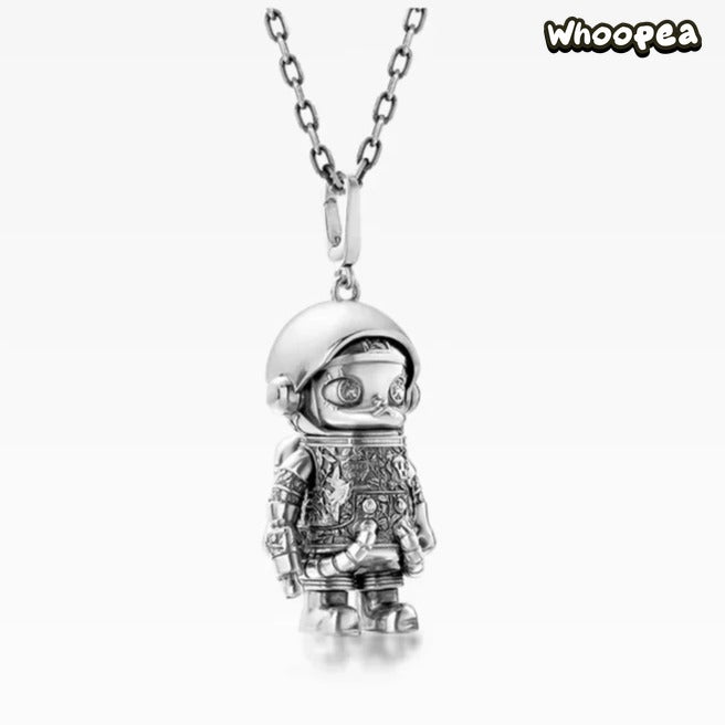 POPOP Jewelry Space Molly Vintage Silver Knuckle Necklace