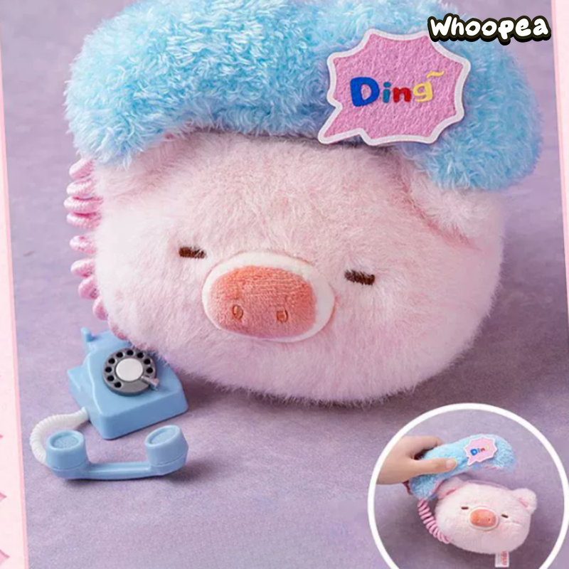 LuLu the Piggy Chill Time Series Plush Keychain Blind Box
