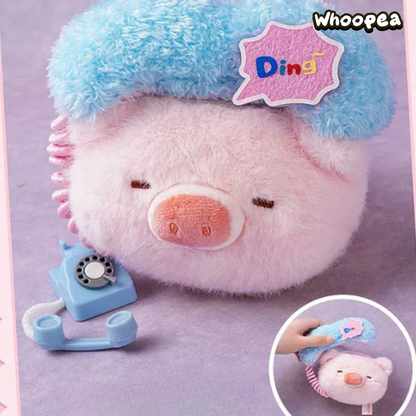 LuLu the Piggy Chill Time Series Plush Keychain Blind Box