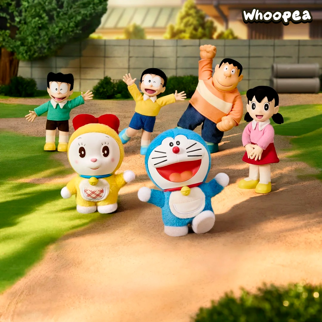 Doraemon  My Companions Series Action Plush Blind Box