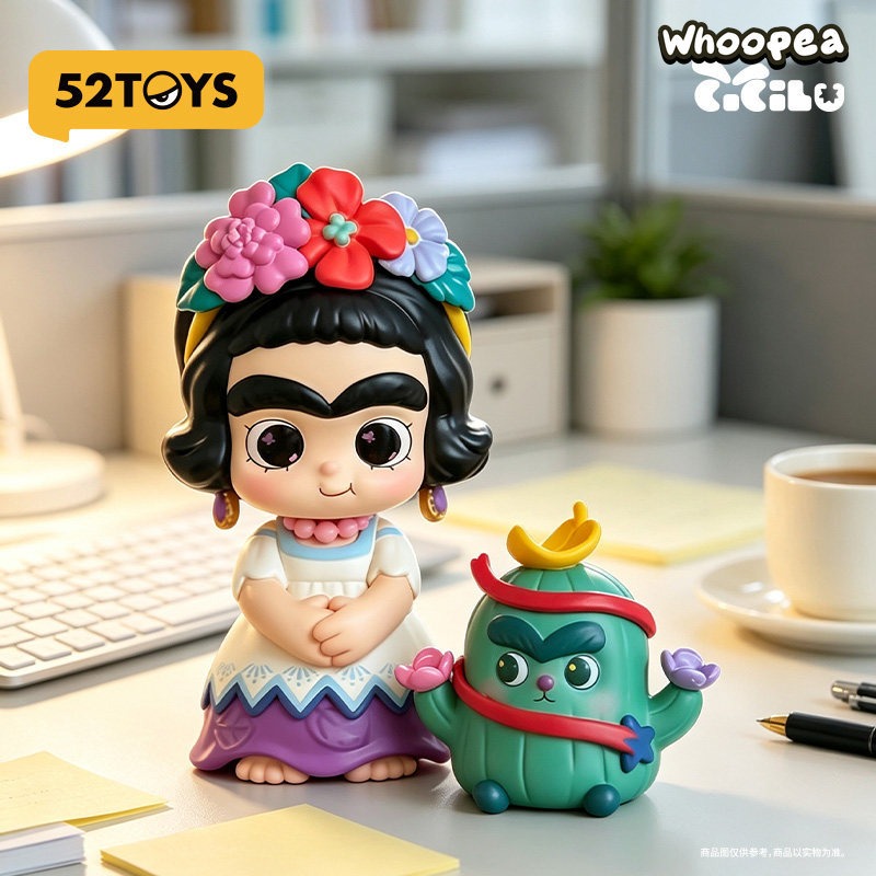 CiciLu × Frida Kahlo Endless Flower Series Figure Hanging Card (PRE-ORDER)