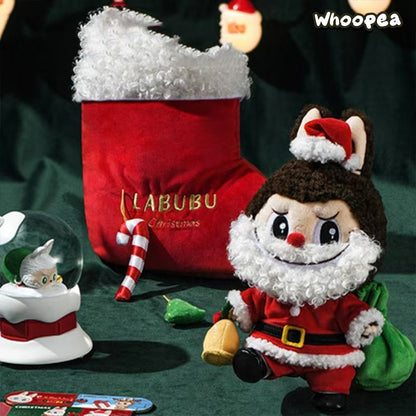 POP MART THE MONSTERS LABUBU Christmas Series Plush Hanging Card, PTS 2024 Exclusive