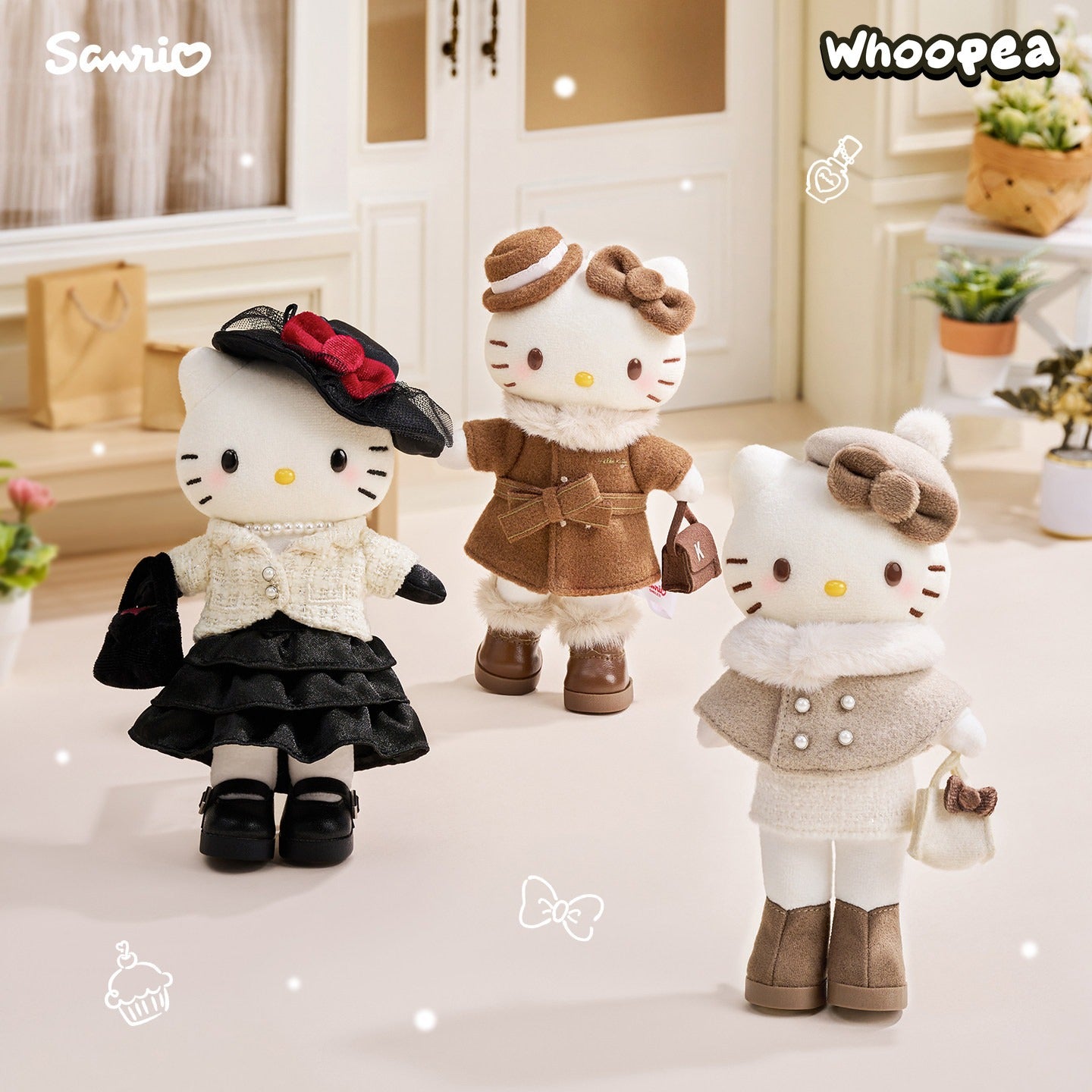 SANRI0 HK Modern Holiday Series Plush Charm Collection