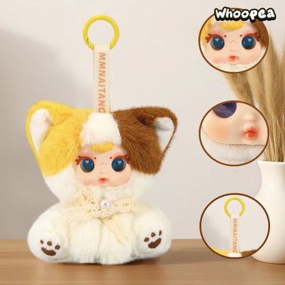 MM Milk Candy Naughty Cat Series Plush Pendant Dolls, Blind Box