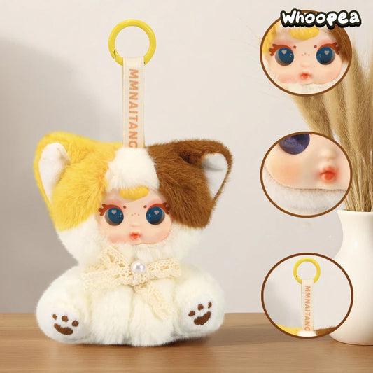 MM Milk Candy Naughty Cat Series Plush Pendant Dolls, Blind Box