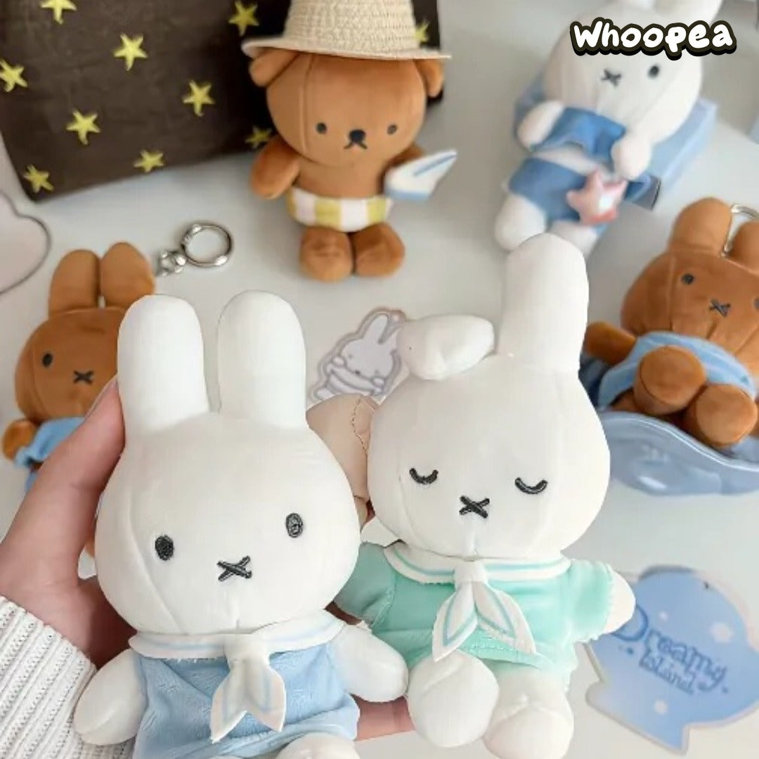 Miffy Dreamy Island Series Plush Keychain (PRE-ORDER)