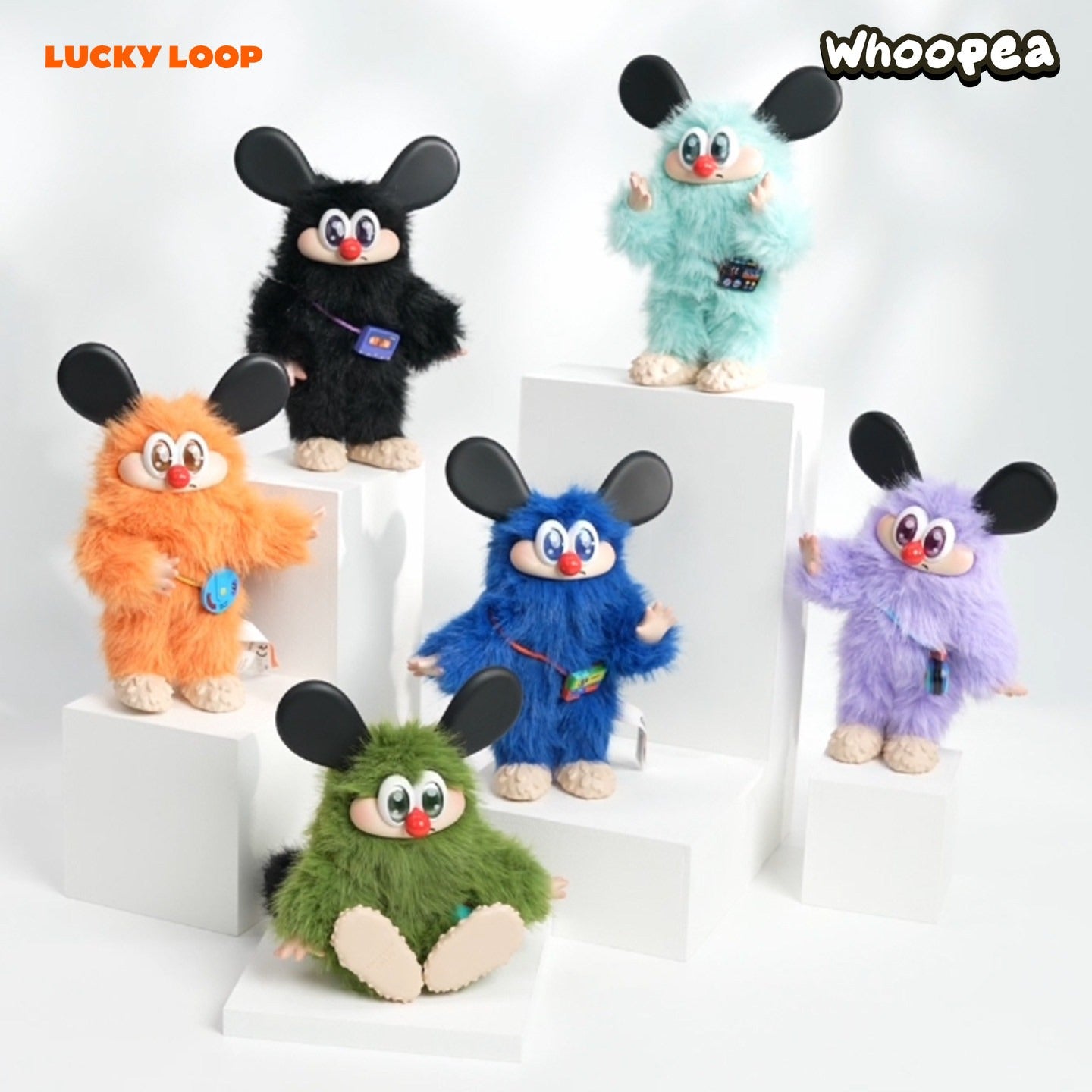 LUCKY LOOP × ECHOA Endless Hertz Series Plush Charm Blind Box