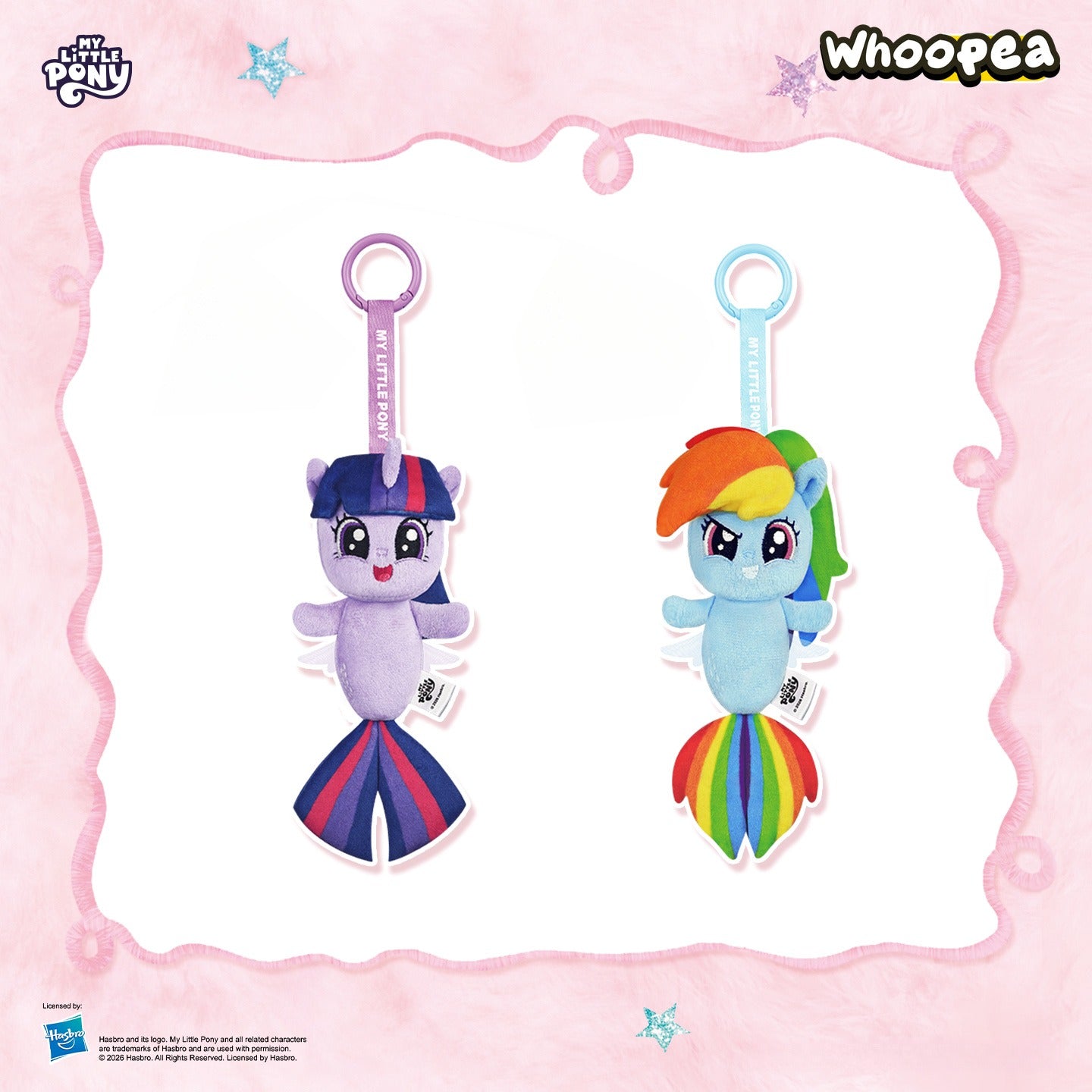 My Little Pony Mermaid Ponies V1 Series Plush Pendant Blind Box