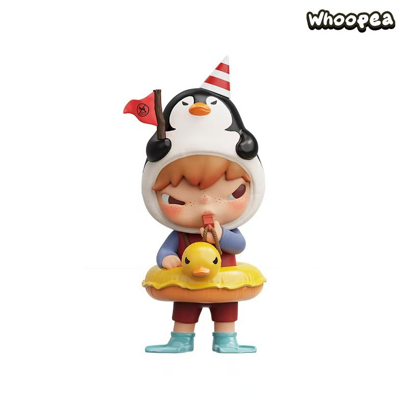 POP MART Hirono Penguin Lifeguard Figurine Hanging Card (PRE-ORDER)
