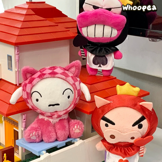 Crayon Shin-chan In Wonderland Serie Plüschtier Blindbox 