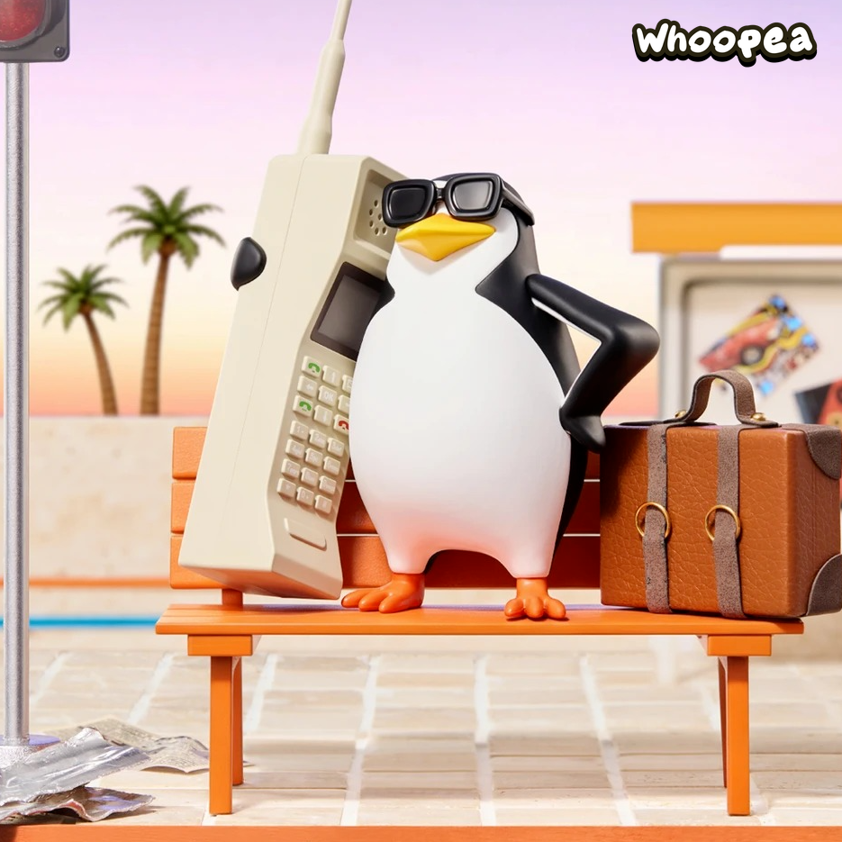 William Tell Penguin The Fine Gent Tasting Series Figure Blind Box