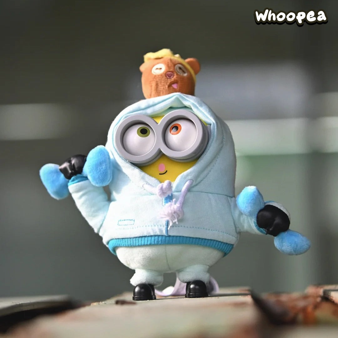 Minions Bob and Tim Best Buddies Forever Series Vinyl Plush Keychain Blind Box