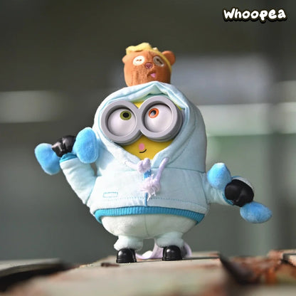 Minions Bob and Tim Best Buddies Forever Series Vinyl Plush Keychain Blind Box