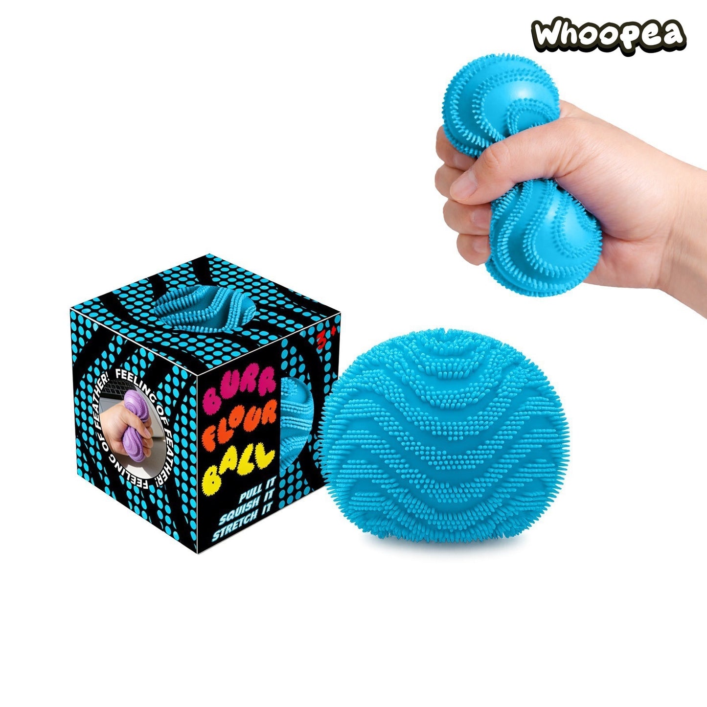 Wonder Wave Fuzz Ball Palm Size- Sensory Fidget Toy