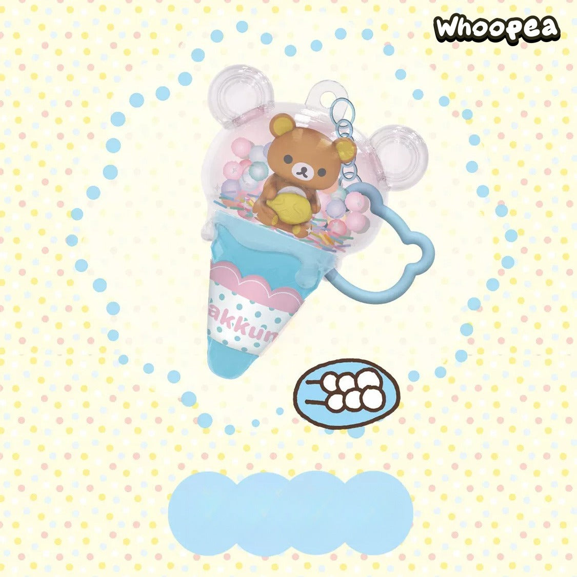 Rilakkuma Ice Cream Cone Series Pendant Blind Box