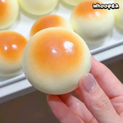 Milk Bun Crunchy Slow Rising Squishy- Sensory Fidget Toy