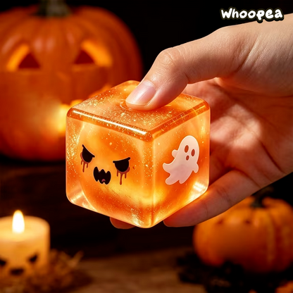 Halloween Ghost Cube Slow Rising TPR Squishy - Sensory Fidget Toy