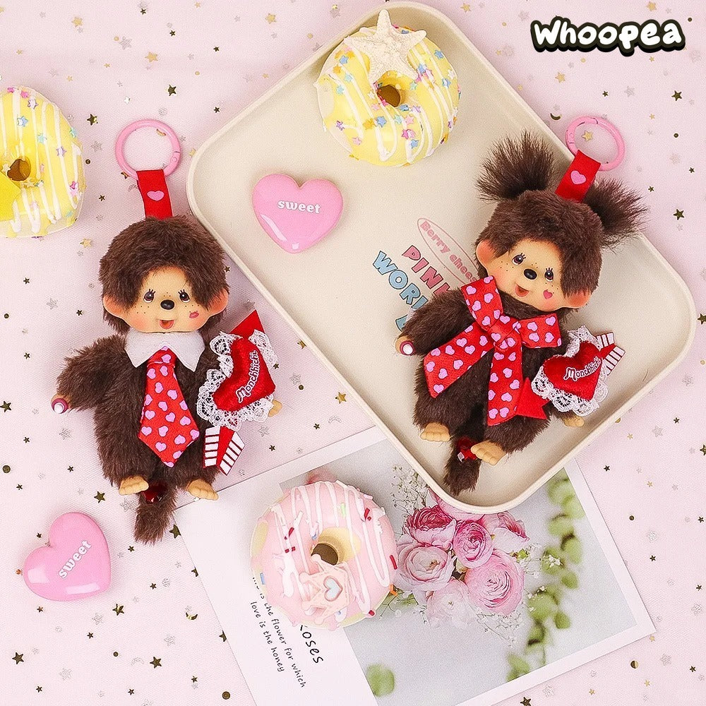 Monchhichi Kiss Love Series Plush Keychain – WHOOPEA
