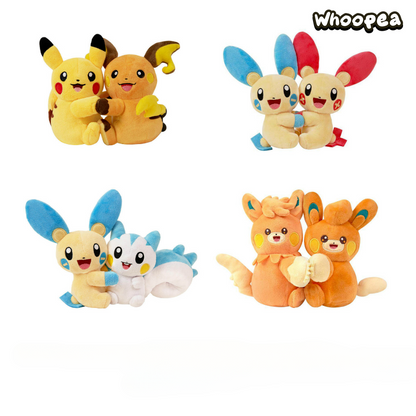 Pokémon Nuzzle Cheeks Series Plush Toy Card Display Blind Box