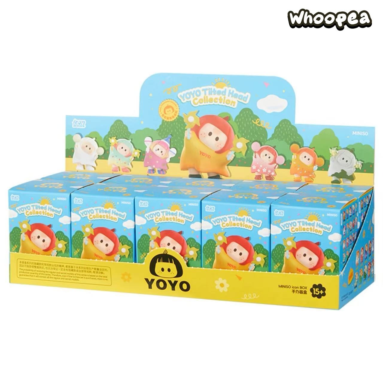 MINISO YOYO Tilted Head Series Mini Figure Blind Box