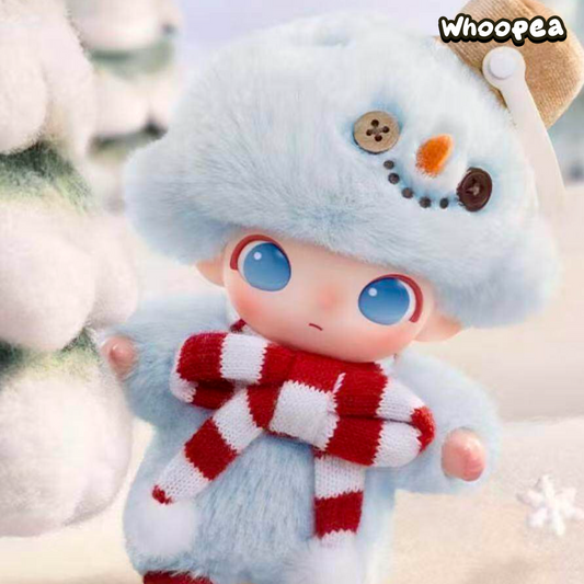 POP MART DIMOO Snowman Series Vinyl Plush Hanging Card