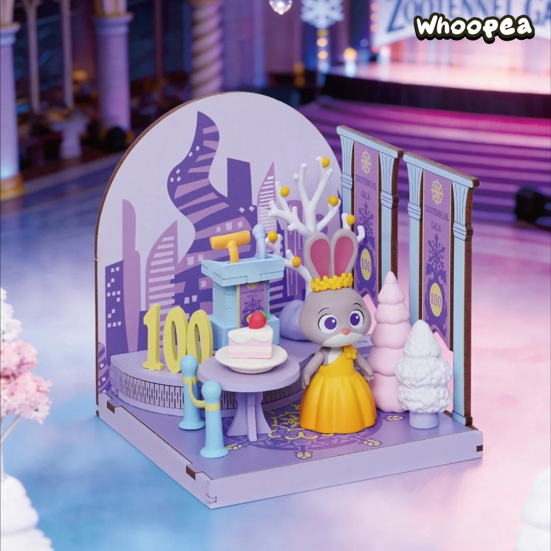 DSN Zootopia 2 Rebuilding DIY Buildable Scene Series Figure Blind Box