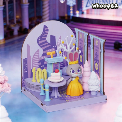 DSN Zootopia 2 Rebuilding DIY Buildable Scene Series Figure Blind Box