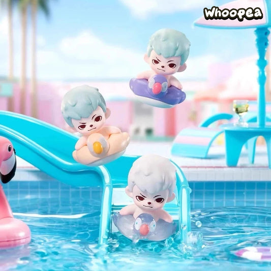 TNTSPACE Pool Party Series Mini Beans Figures, Blind Bag