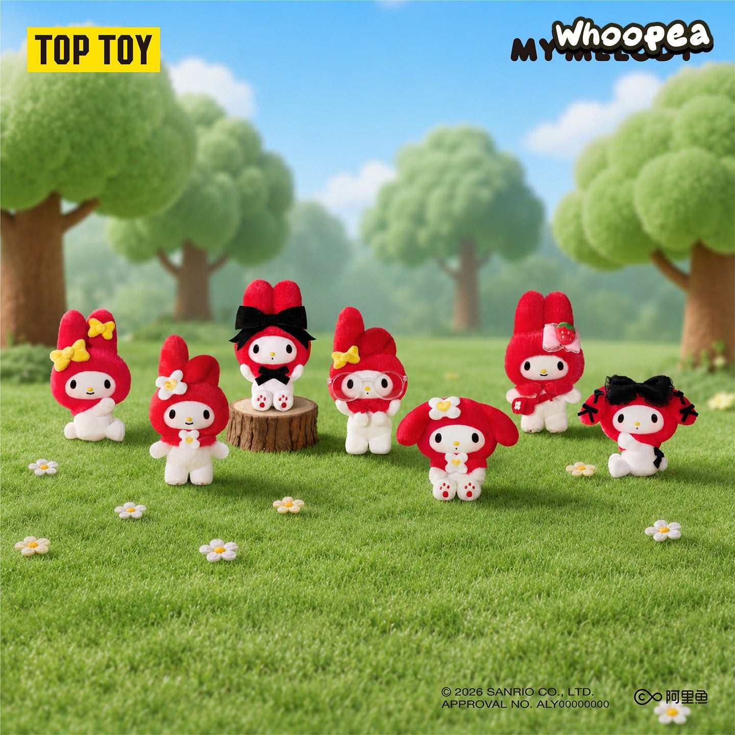 SANRI0 My Melody Classic Series Plush Pendant Blind Box
