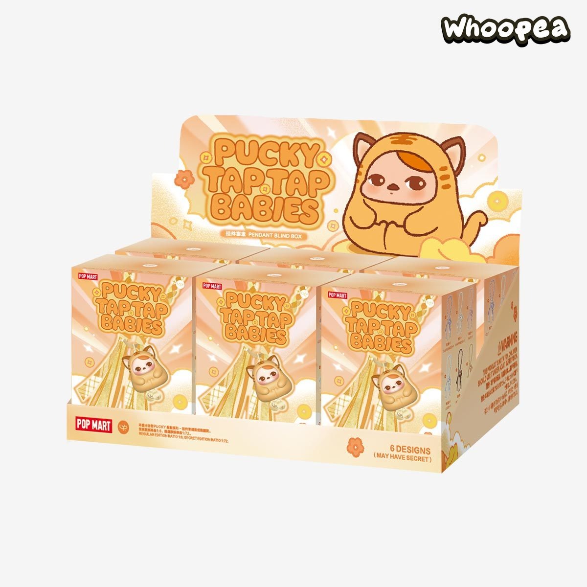 POP MART PUCKY Tap Tap Babies Series Pendant Blind Box