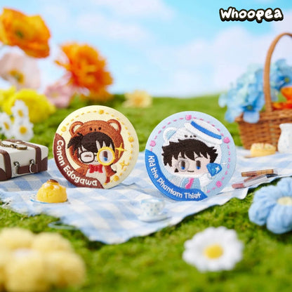 Detective Conan Bear Dectective Series Badge Blind Box