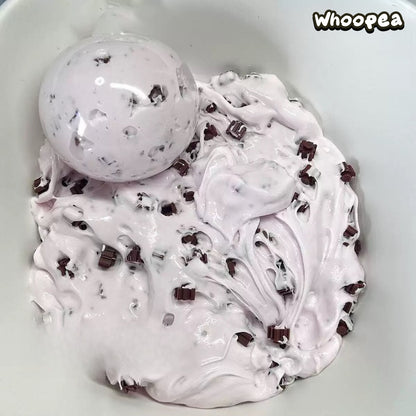 Milky Crunchy Cream Handmade Stress Ball - Sensory Fidget Toy