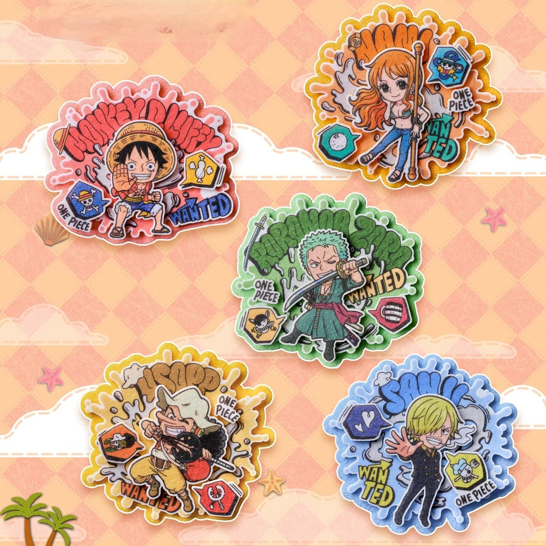 One Piece SPOT Series Non-woven Fabric Badge Blind Box