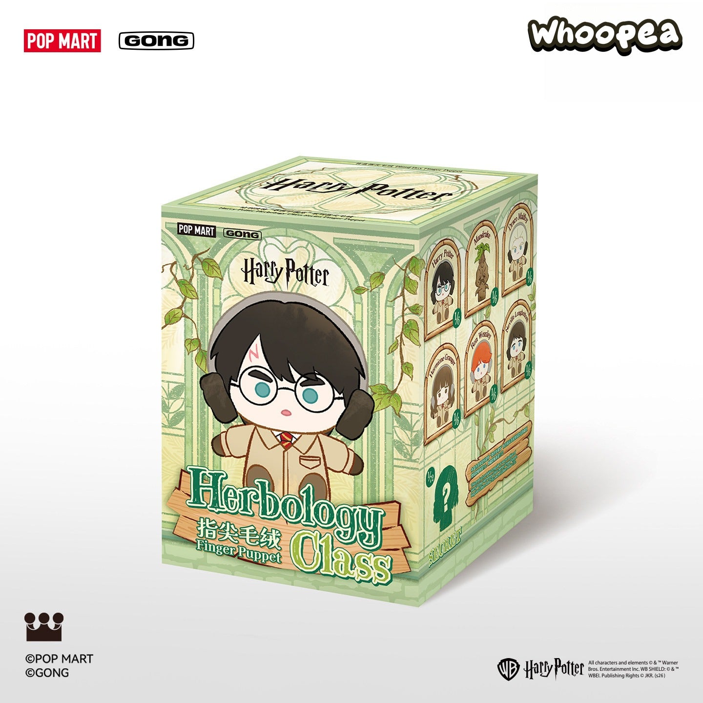 POP MART Harry Potter Herbology Class Series Fingertip Plush Blind Box (PRE-ORDER)