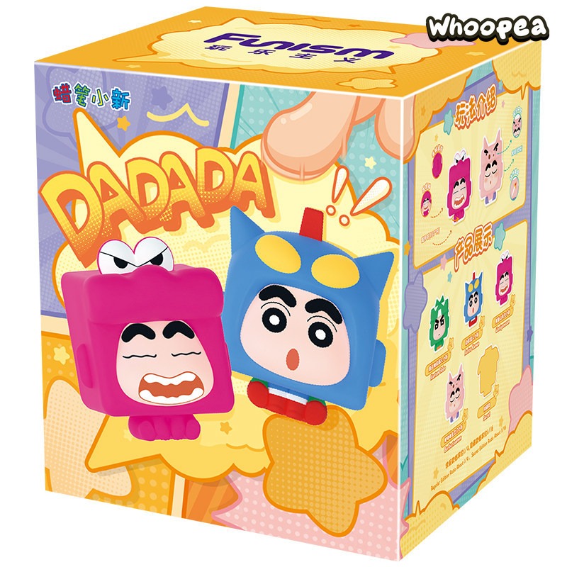 Funism Crayon Shinchan Stress Relief Toy Series Figure Blind Box