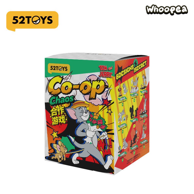 Tom And Jerry Co-op Chaos Series Figure Blind Box (PRE-ORDER)