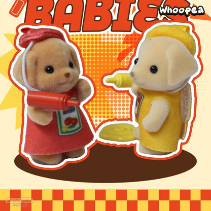 Sylvanian Families Hot Dog Babies Series Mini Figure