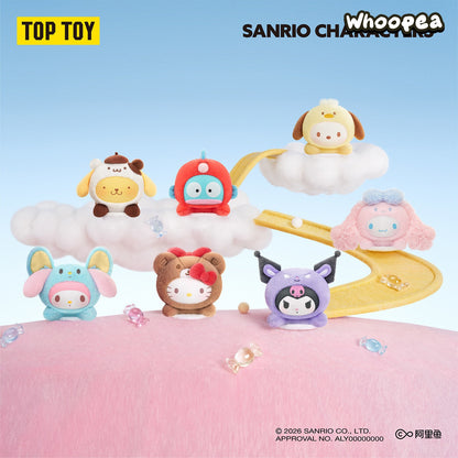 SANRI0 Sweet Whispers Stickers Series Plush Charm Blind Box (PRE-ORDER)