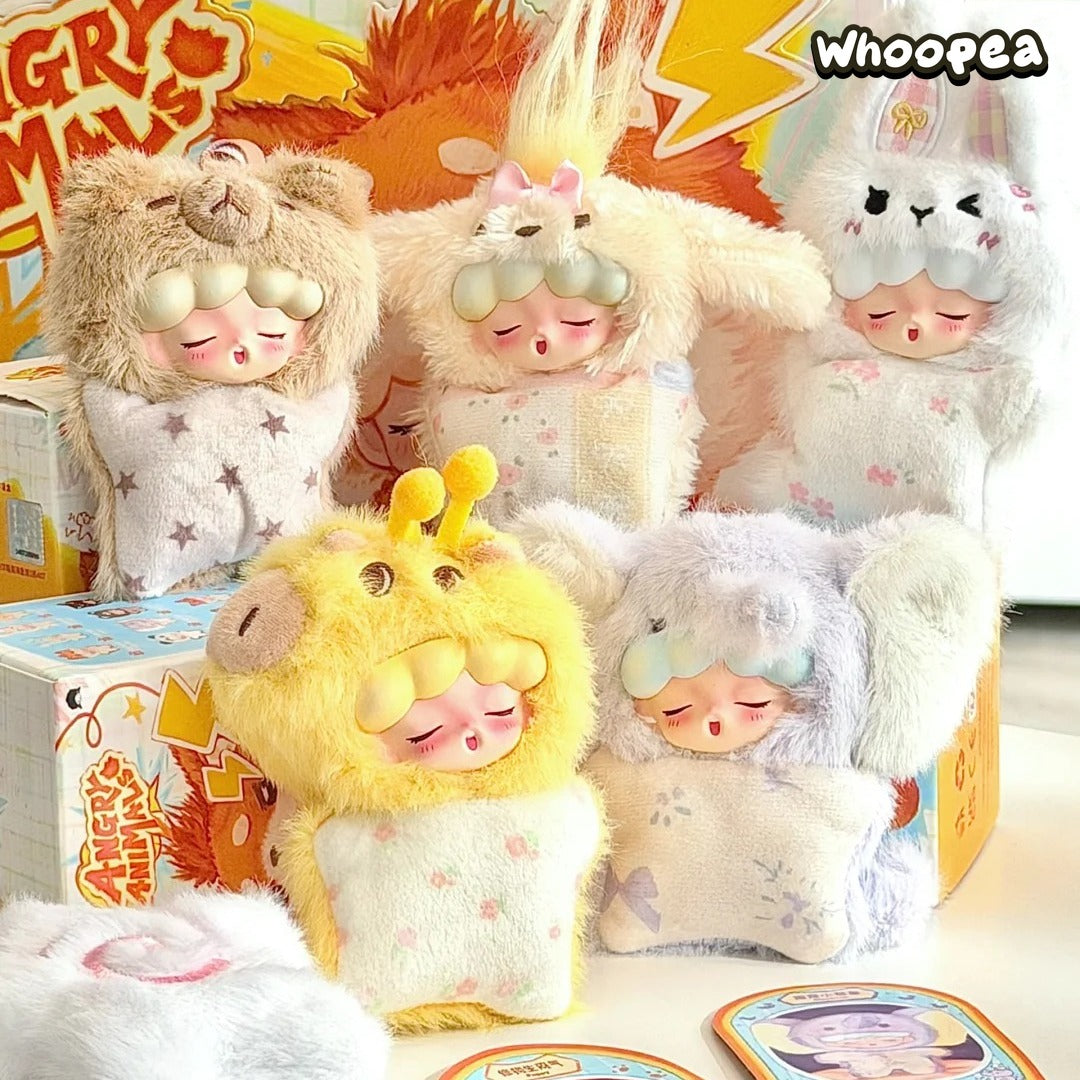 YUMO Angry Animals Series Mini Plush Pendant Blind Box